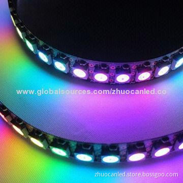 SMD5050 WS2812BIC built-in LED pixel strip, decorating sign